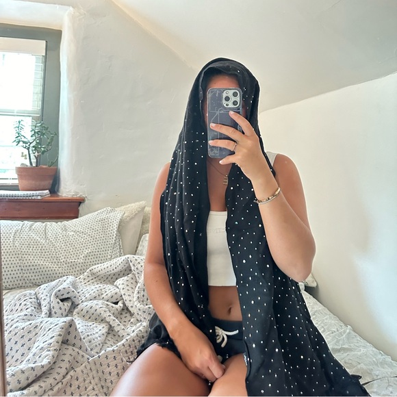 Rhinestone pashmina - Picture 4 of 4